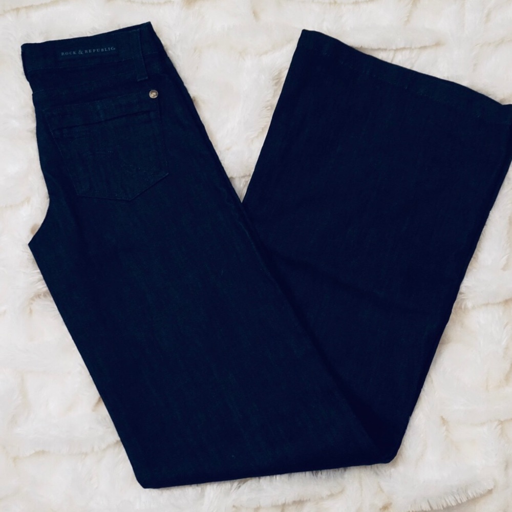Rock & Republic Noemi Wide Leg Jeans